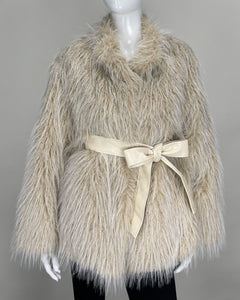 Faux Fur Coat #24532